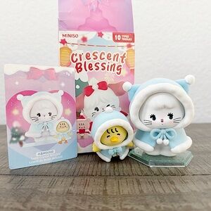 Miniso Crescent Blessing Figurine Set
